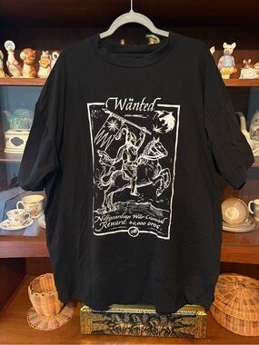 Blackmilk Witcher “Wanted' oversize shirt